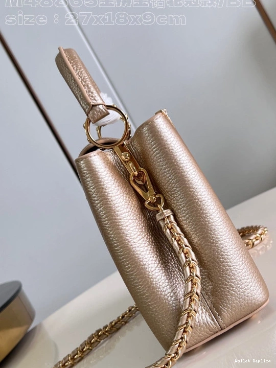 Cheap LOUIS CAPUCINES VUITTON BB-27*18*9CM 0729